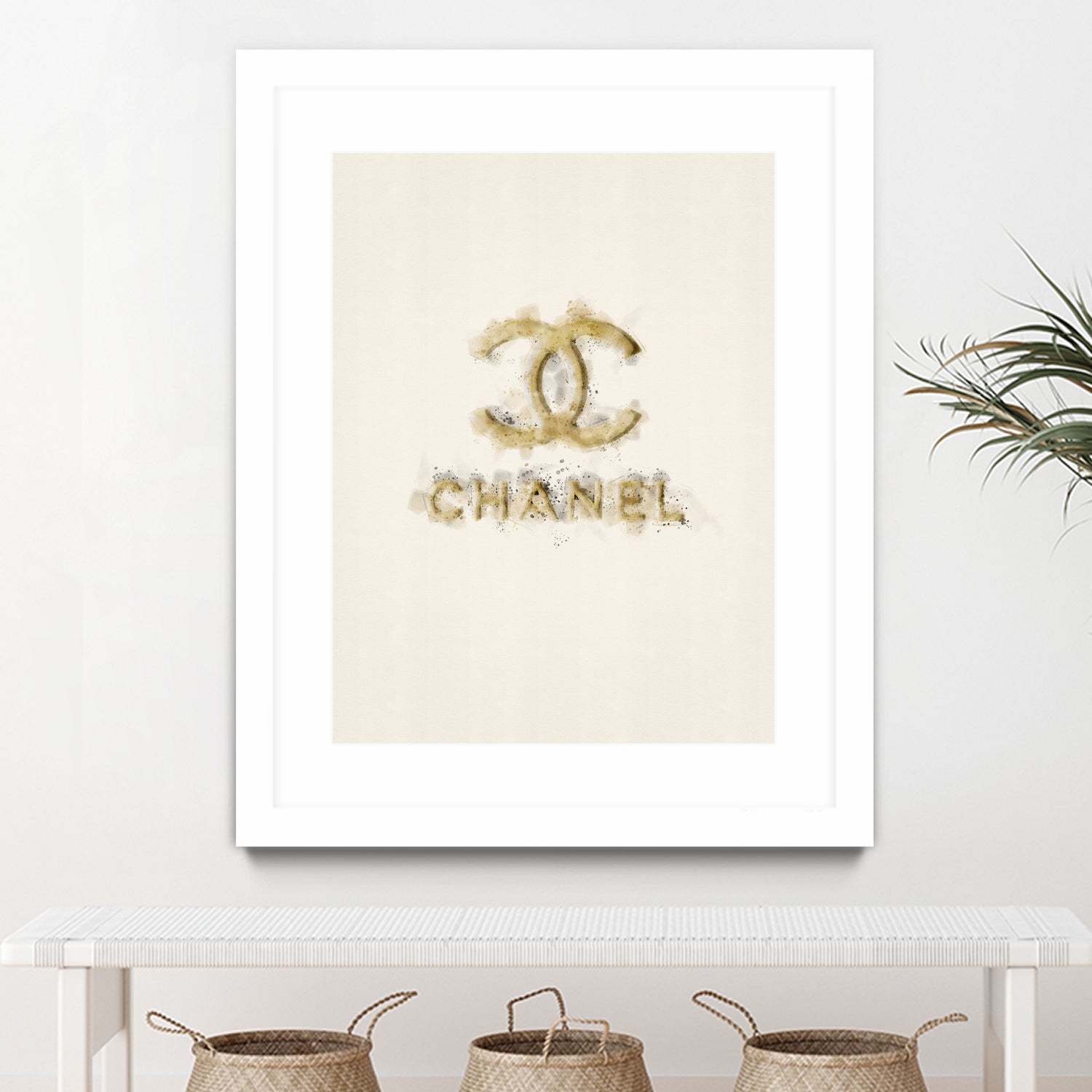 Chanel by miguel angel romero franco on GIANT ART - white digital drawing