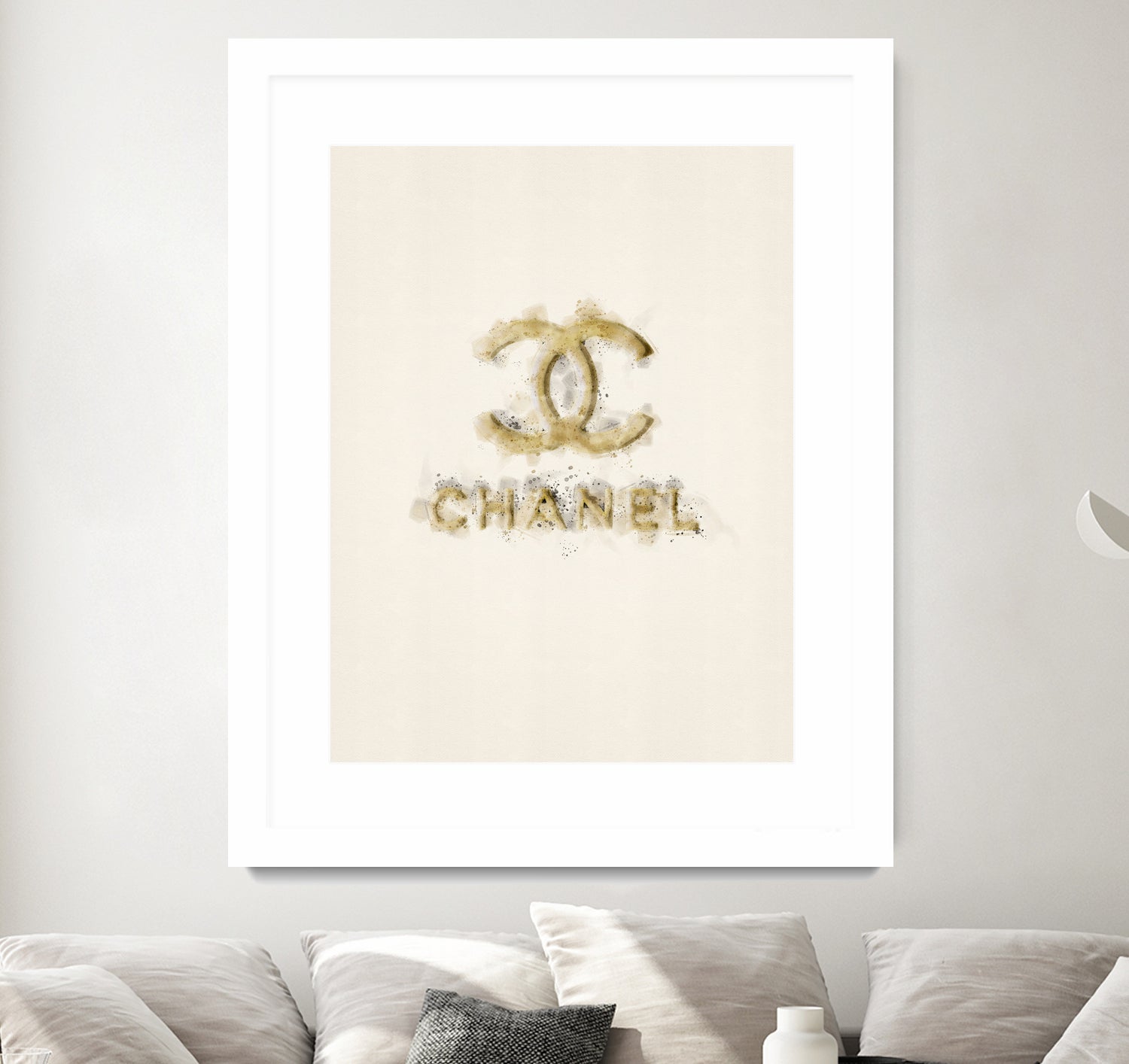 Chanel by miguel angel romero franco on GIANT ART - white digital drawing