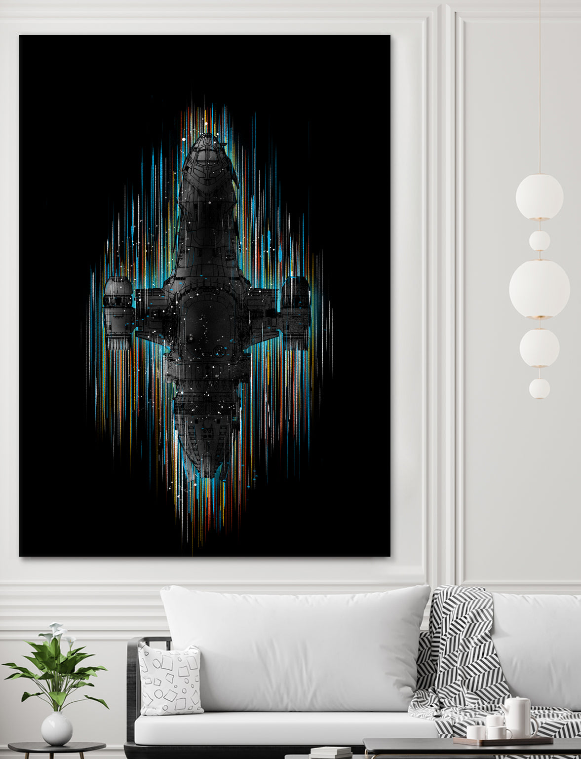 neon shiny by frederic levy-hadida on GIANT ART - black digital drawing