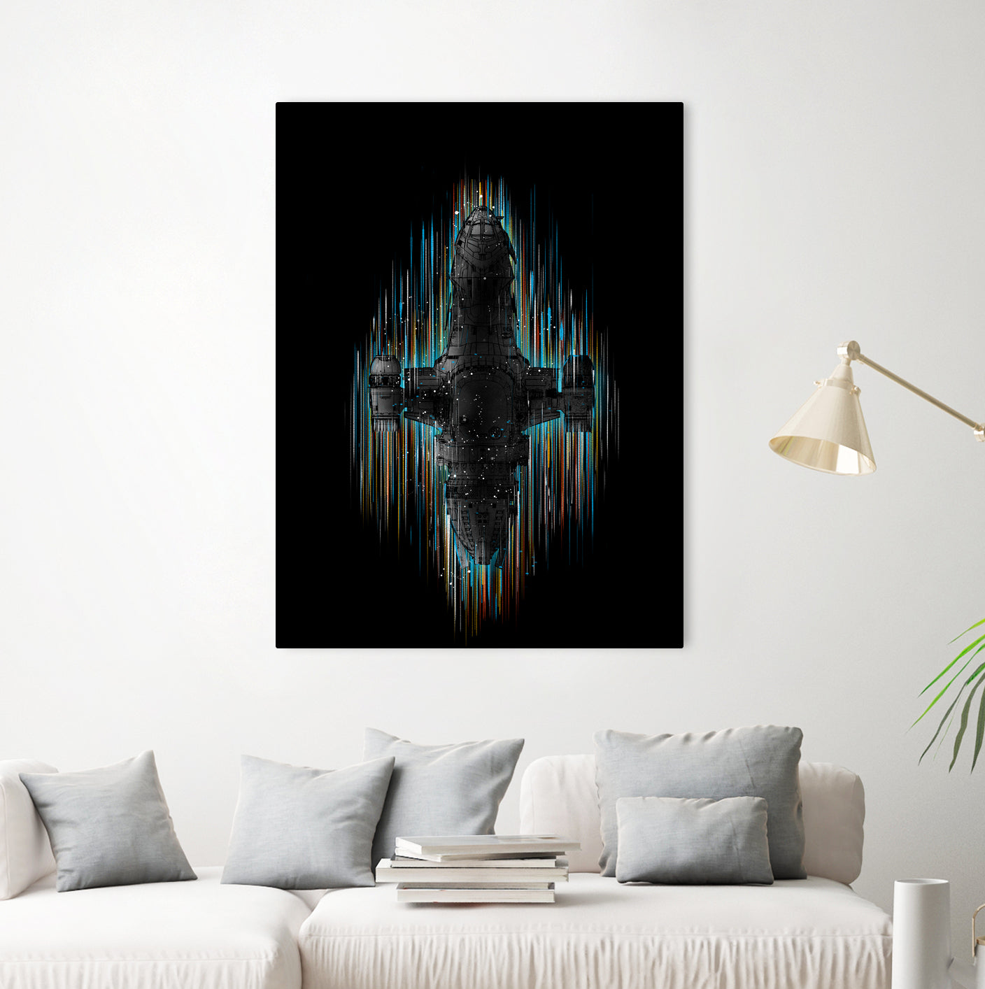 neon shiny by frederic levy-hadida on GIANT ART - black digital drawing