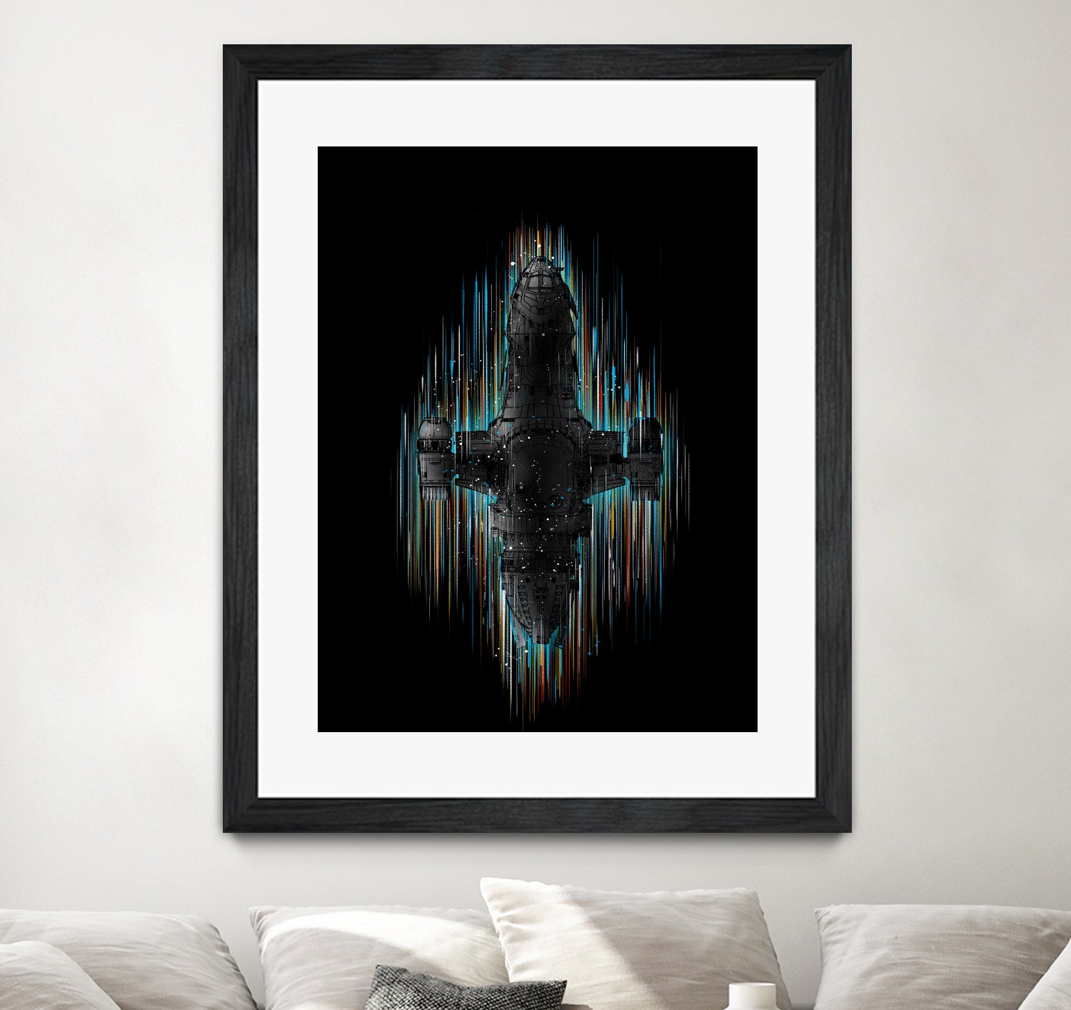 neon shiny by frederic levy-hadida on GIANT ART - black digital drawing