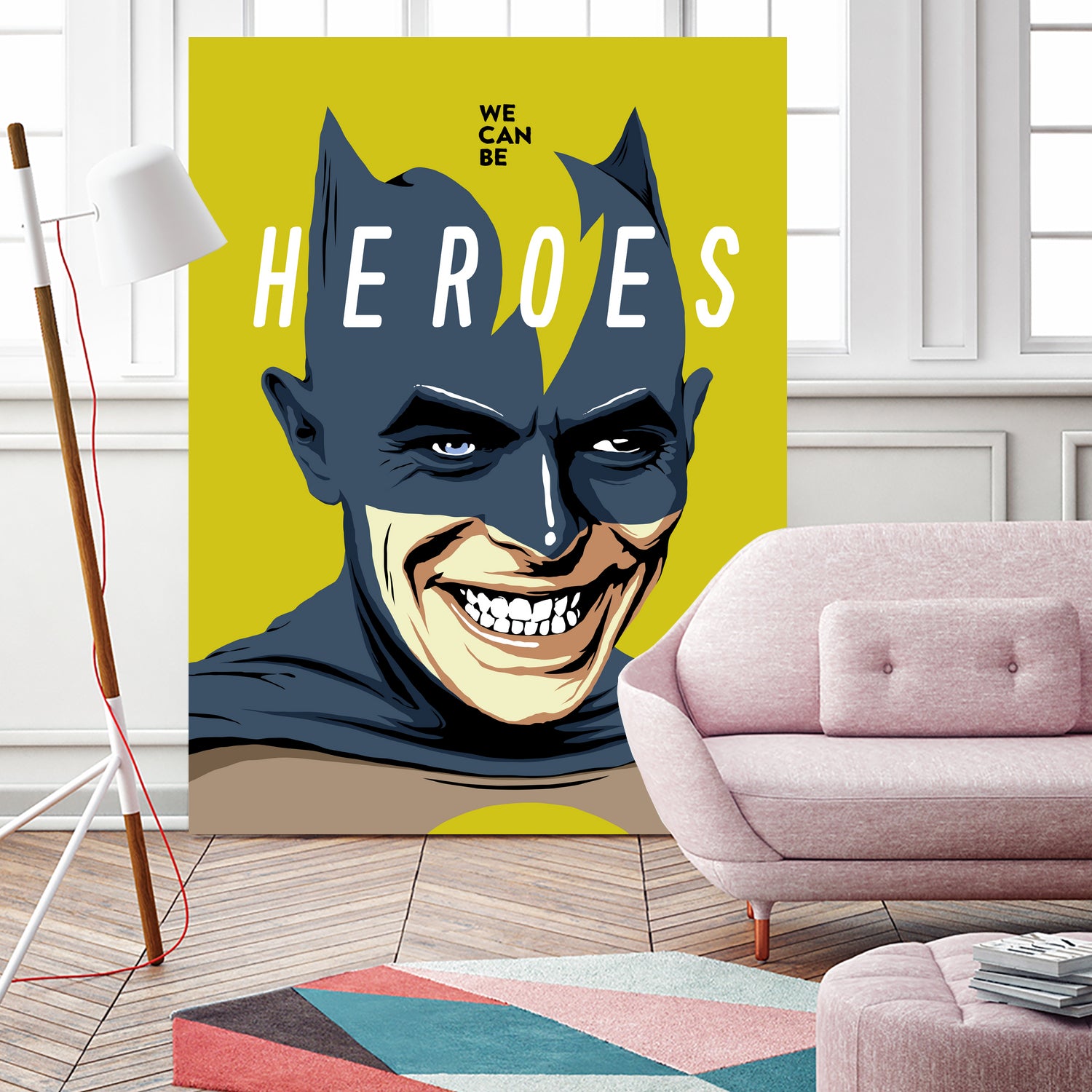 Heroes by Bily Mariano da Luz on GIANT ART - yellow digital painting