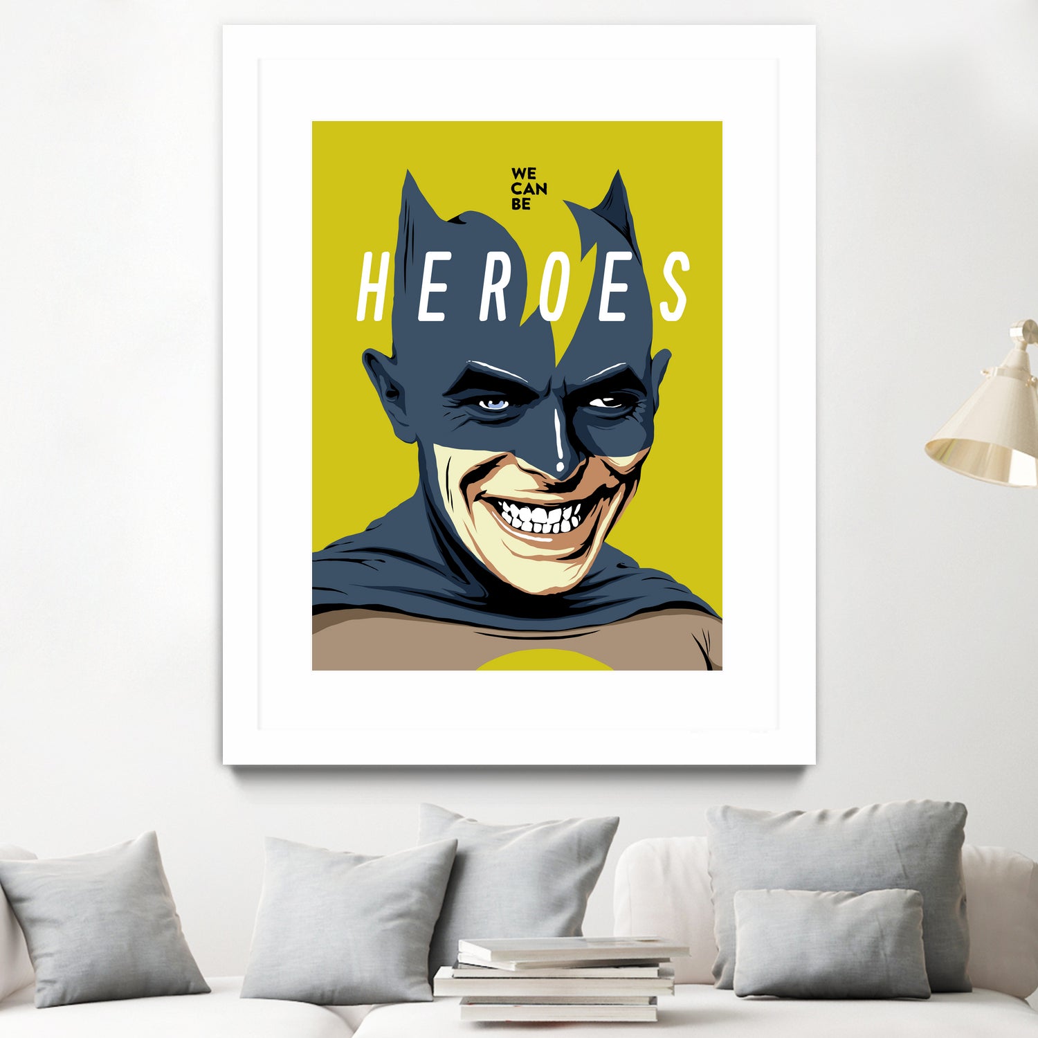 Heroes by Bily Mariano da Luz on GIANT ART - yellow digital painting