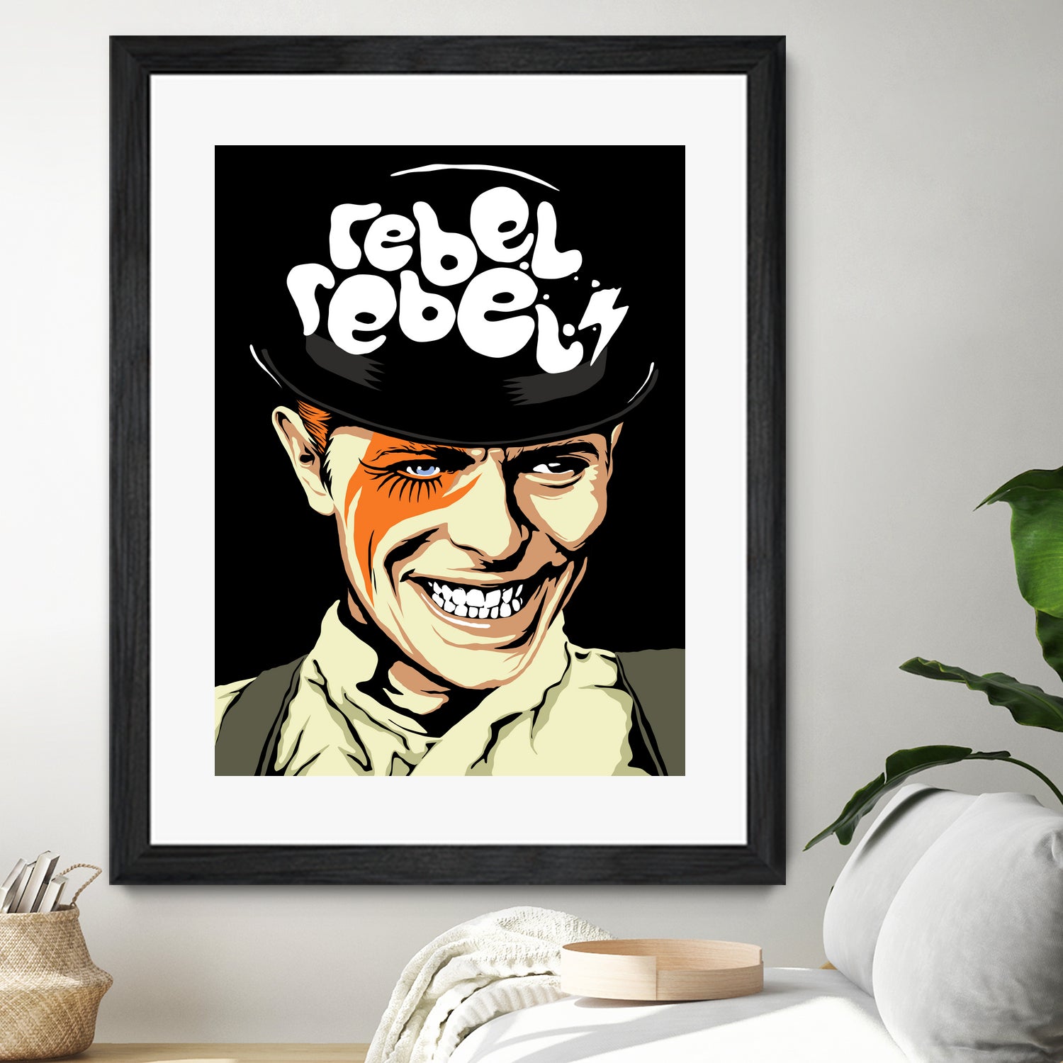 Rebel Rebel by Bily Mariano da Luz on GIANT ART - black digital painting