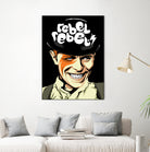 Rebel Rebel by Bily Mariano da Luz on GIANT ART - black digital painting