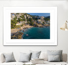 Puerto Vallarta - Conchas Chinas Beaches by Reid Harrison on GIANT ART - blue photo illustration