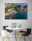 Puerto Vallarta - Conchas Chinas Beaches by Reid Harrison on GIANT ART - blue photo illustration