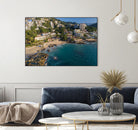 Puerto Vallarta - Conchas Chinas Beaches by Reid Harrison on GIANT ART - blue photo illustration