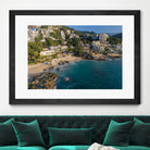 Puerto Vallarta - Conchas Chinas Beaches by Reid Harrison on GIANT ART - blue photo illustration