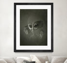 Alien by Lukáš Brežák on GIANT ART - black digital painting