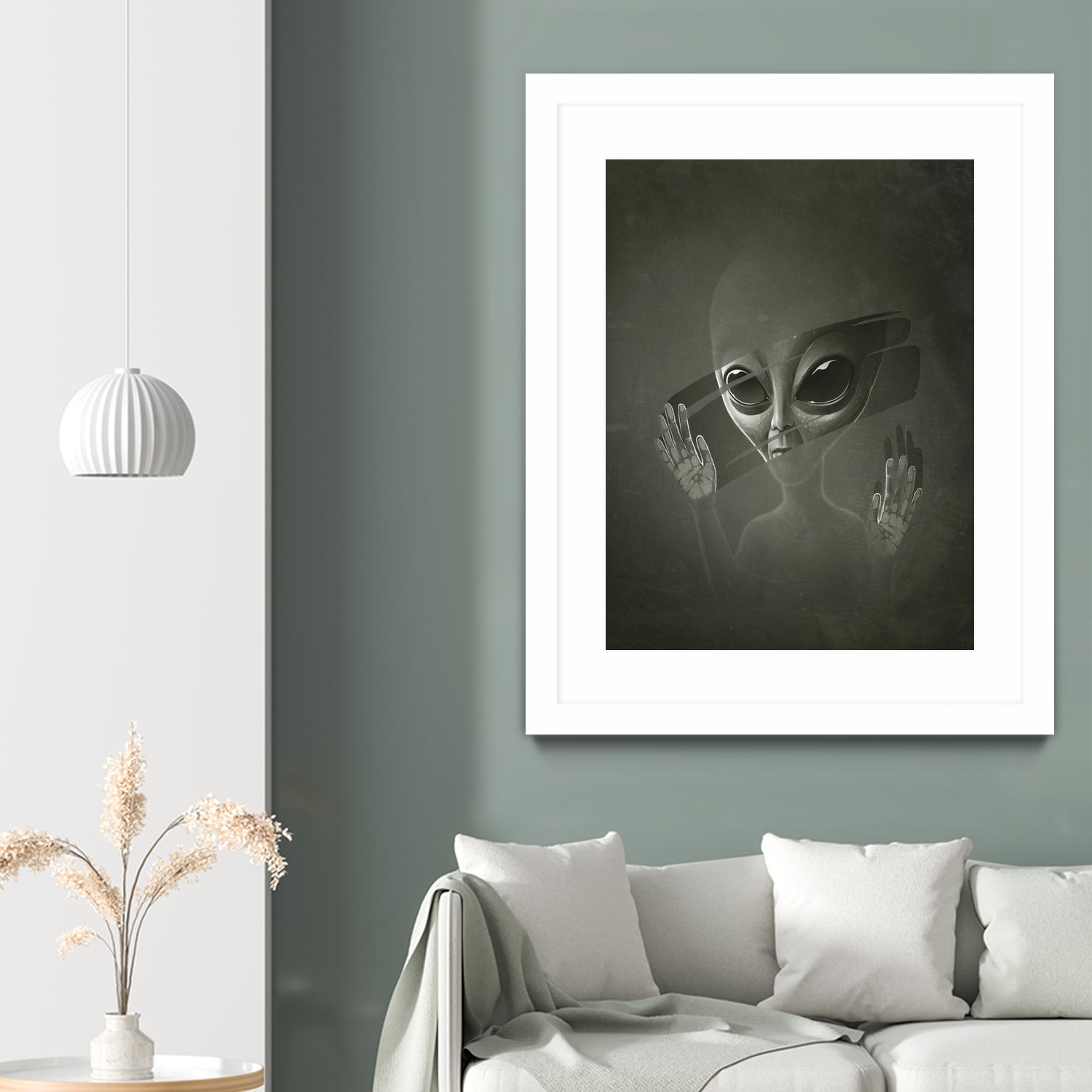 Alien by Lukáš Brežák on GIANT ART - black digital painting