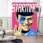 Starman by Bily Mariano da Luz on GIANT ART - pink digital painting