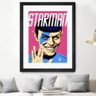 Starman by Bily Mariano da Luz on GIANT ART - pink digital painting