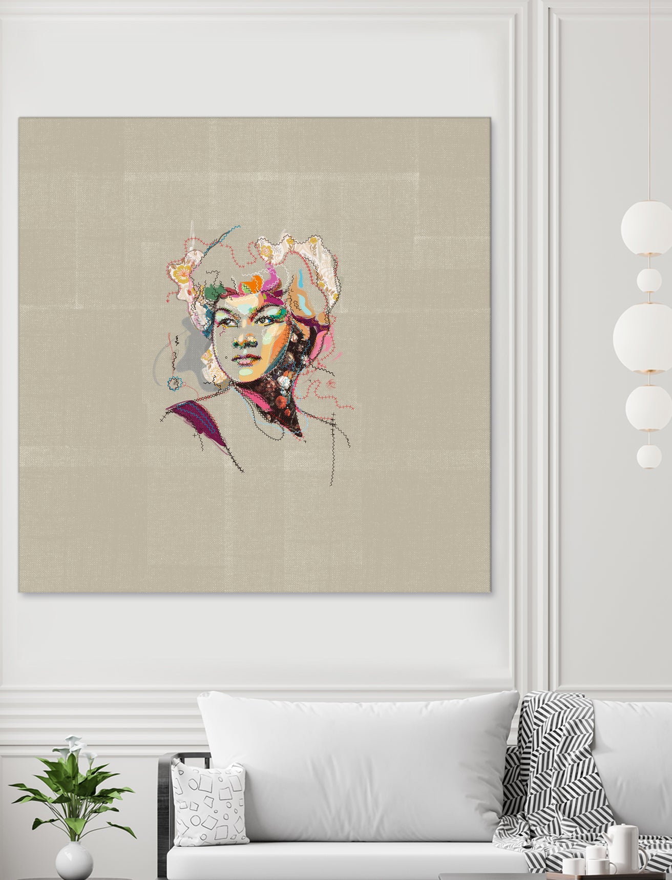 Etta James - Soul Sista by Carlos Quiterio on GIANT ART - fuchsia digital painting