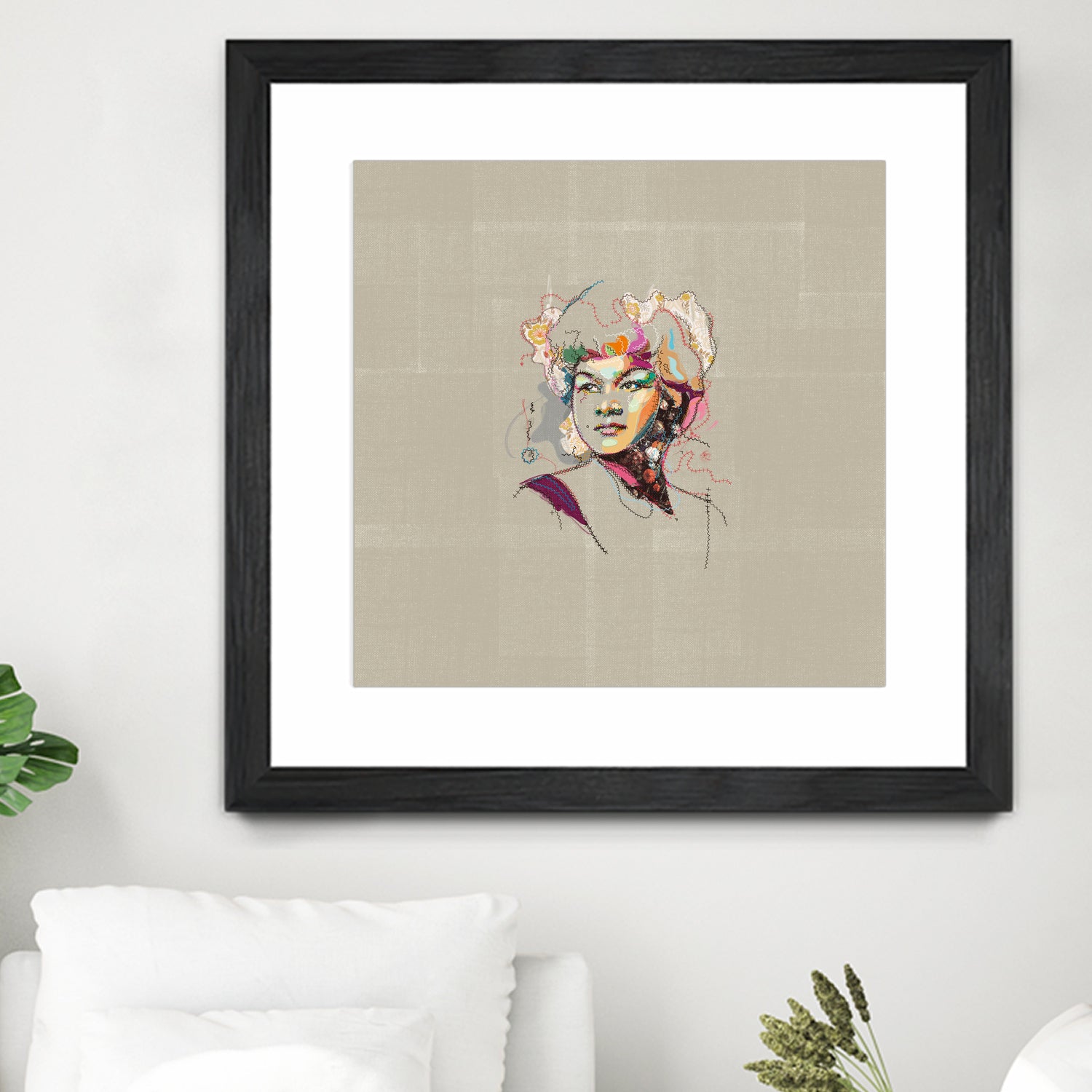 Etta James - Soul Sista by Carlos Quiterio on GIANT ART - fuchsia digital painting