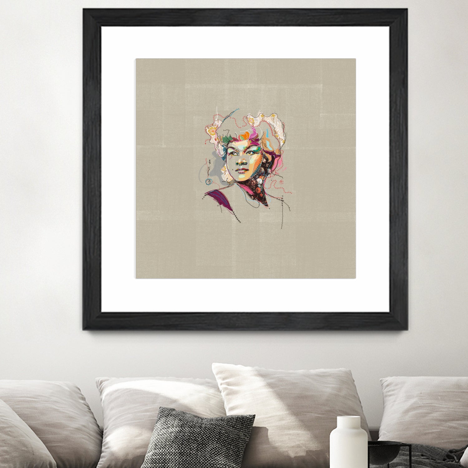 Etta James - Soul Sista by Carlos Quiterio on GIANT ART - fuchsia digital painting