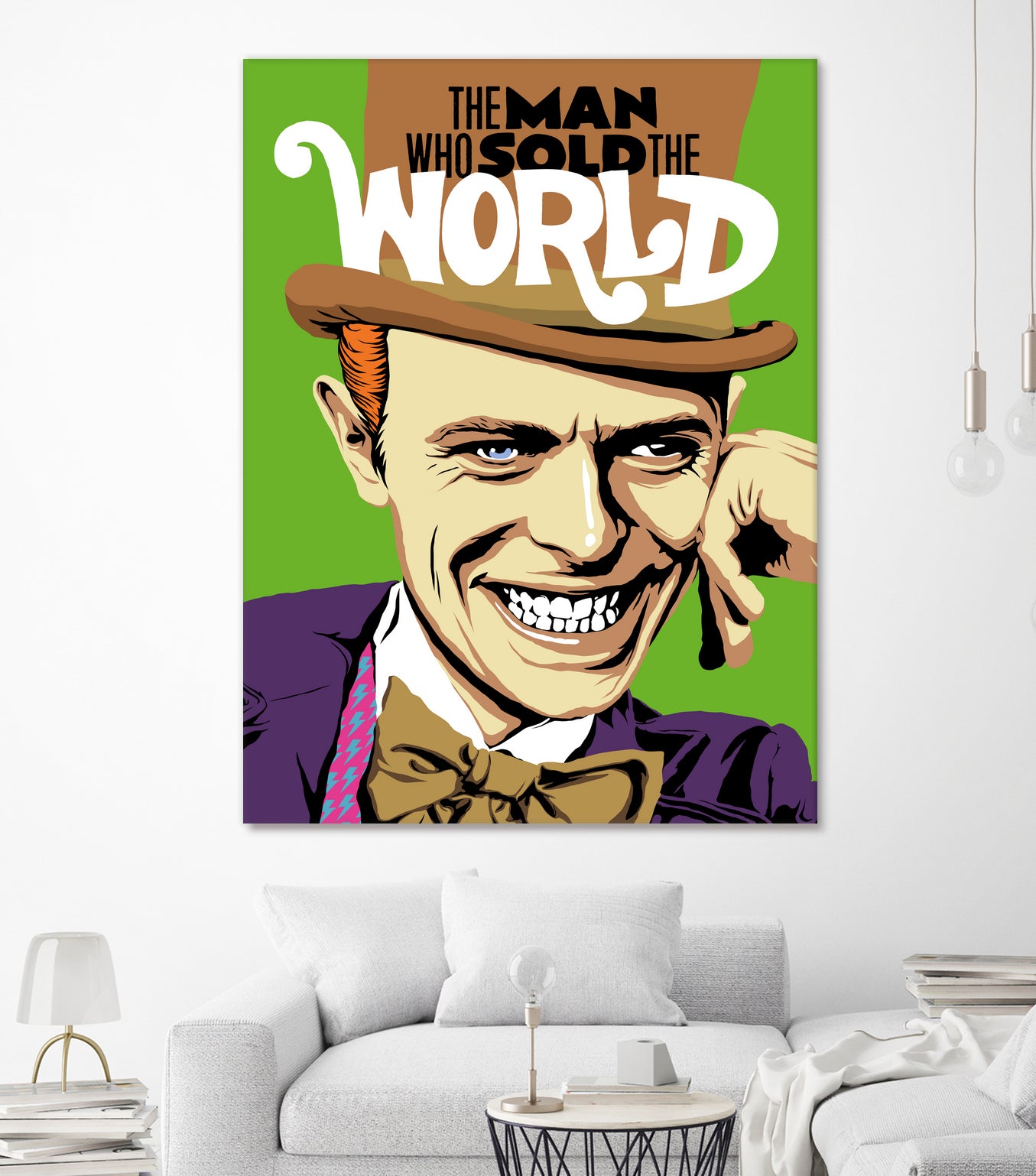 The Man Who Sold The World by Bily Mariano da Luz on GIANT ART - green digital painting