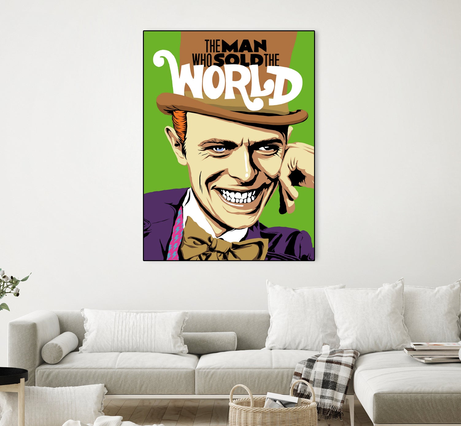 The Man Who Sold The World by Bily Mariano da Luz on GIANT ART - green digital painting