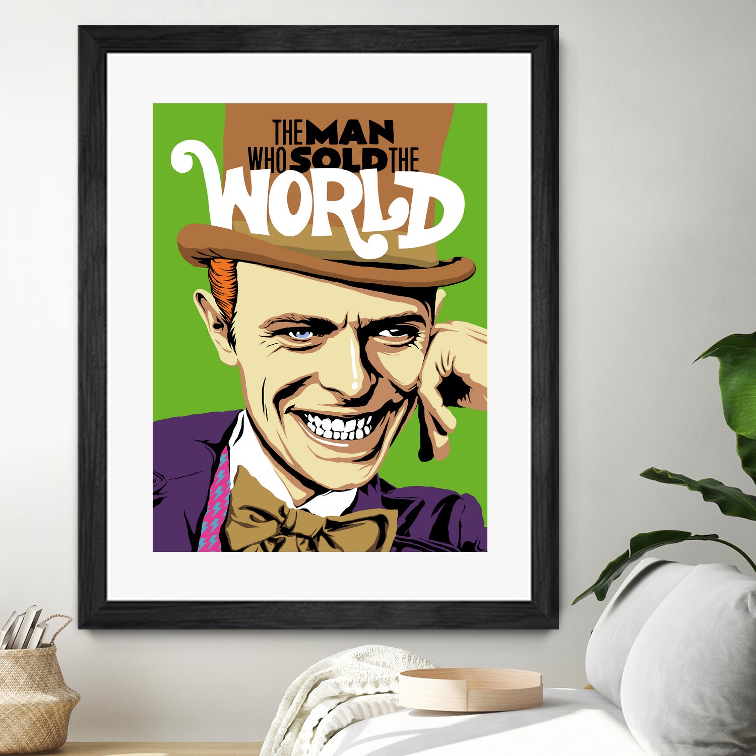 The Man Who Sold The World by Bily Mariano da Luz on GIANT ART - green digital painting