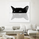 Cat by Tsvetelina Yurukova on GIANT ART - black photo illustration