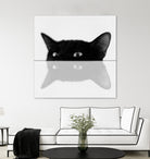 Cat by Tsvetelina Yurukova on GIANT ART - black photo illustration