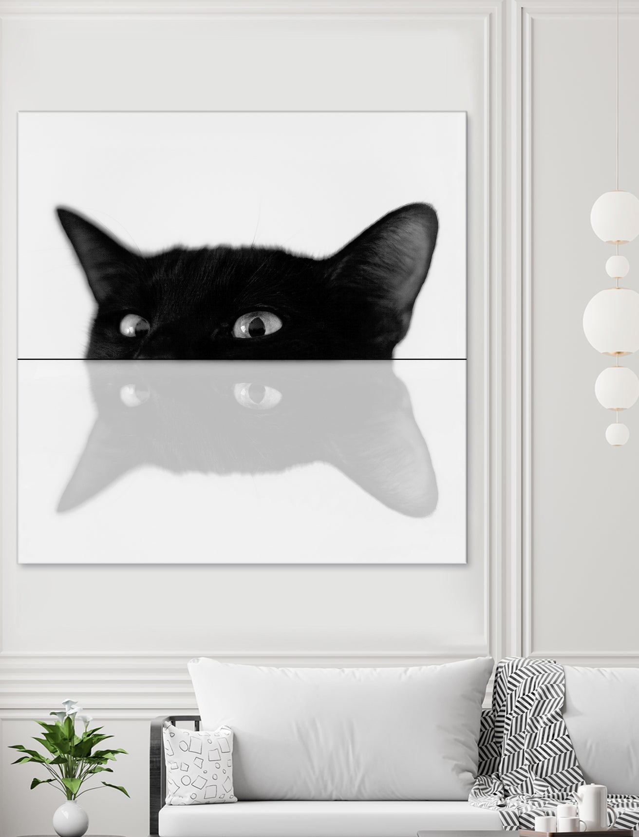 Cat by Tsvetelina Yurukova on GIANT ART - black photo illustration