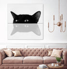 Cat by Tsvetelina Yurukova on GIANT ART - black photo illustration