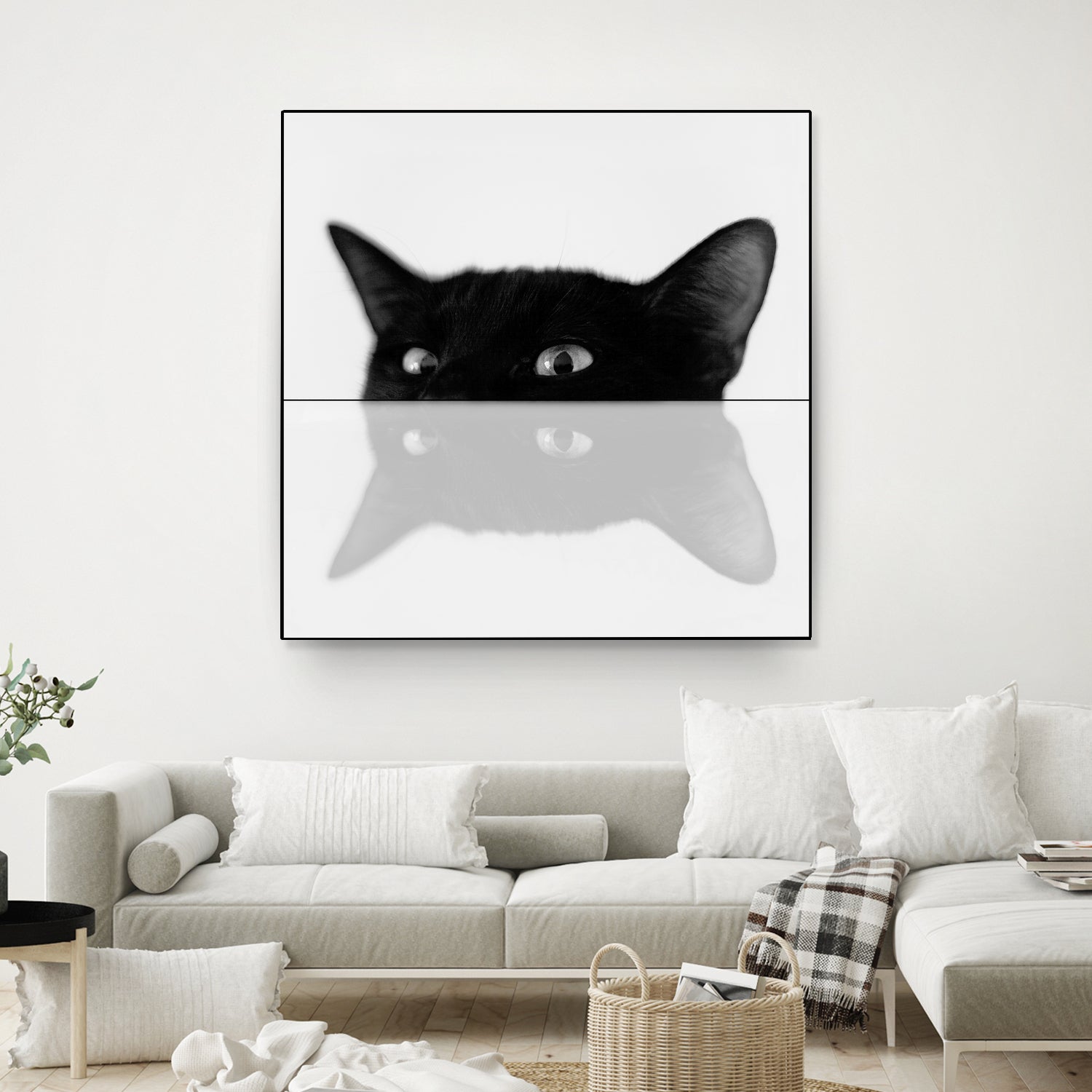 Cat by Tsvetelina Yurukova on GIANT ART - black photo illustration