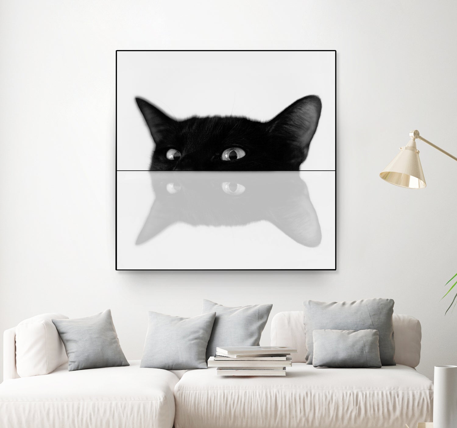 Cat by Tsvetelina Yurukova on GIANT ART - black photo illustration