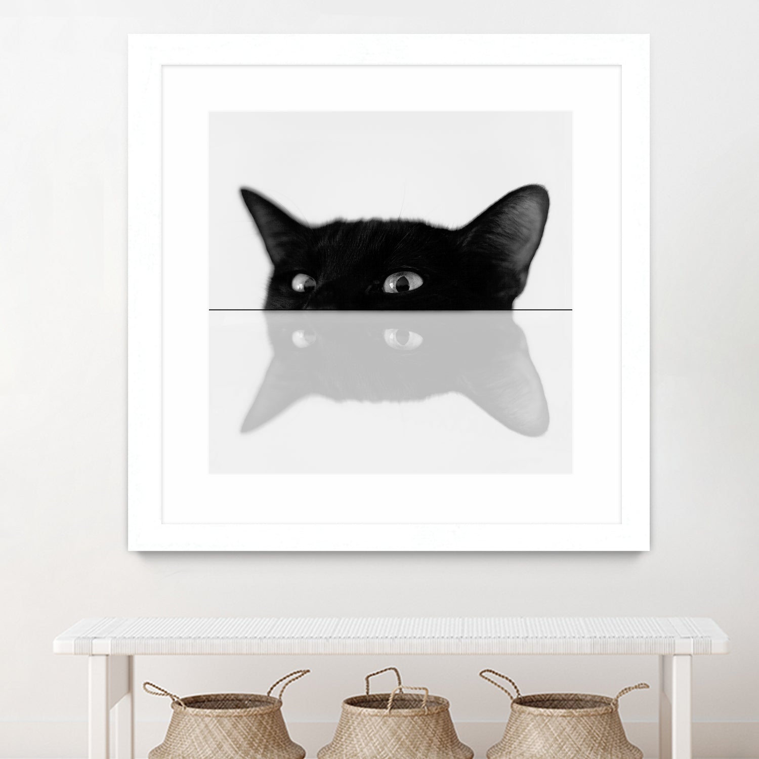 Cat by Tsvetelina Yurukova on GIANT ART - black photo illustration