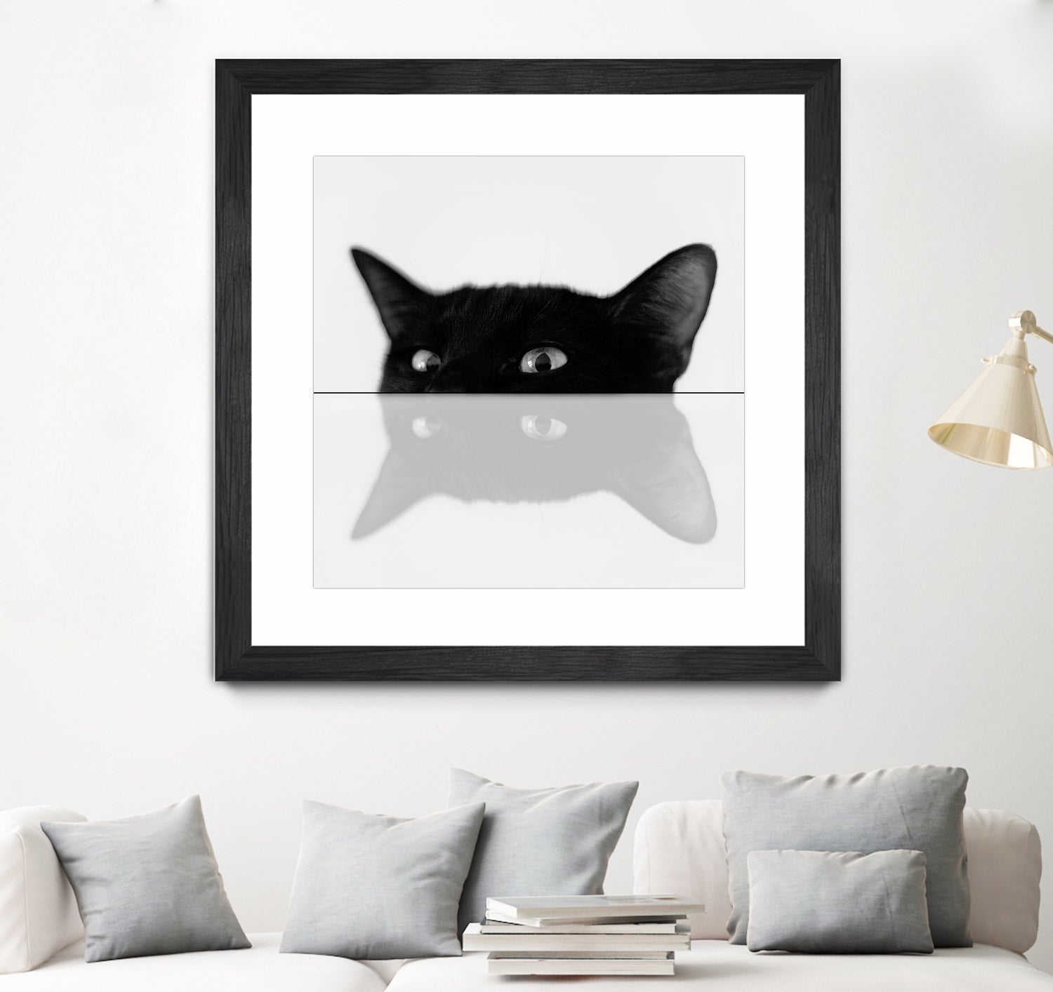 Cat by Tsvetelina Yurukova on GIANT ART - black photo illustration