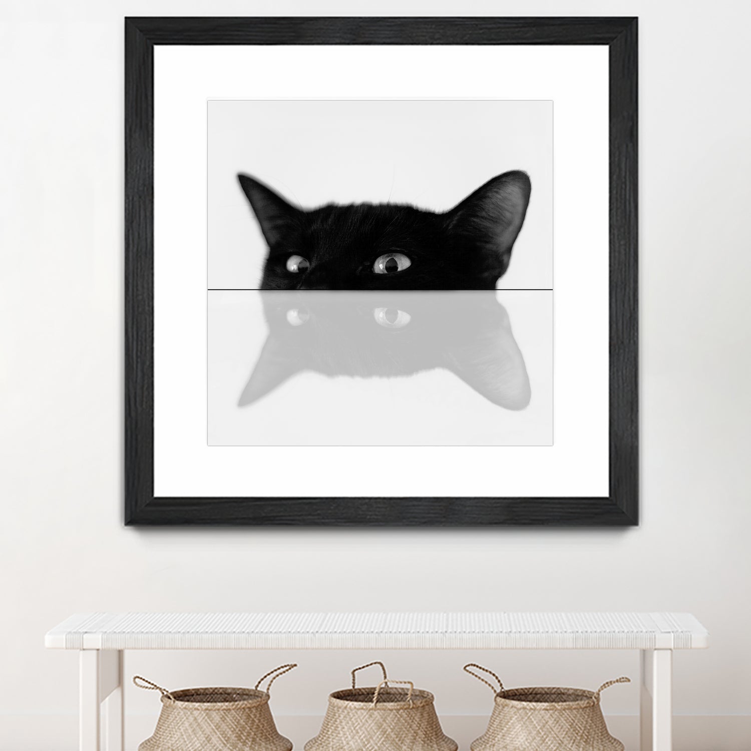 Cat by Tsvetelina Yurukova on GIANT ART - black photo illustration