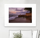 Puerto Rico Blue Hour by Reid Harrison on GIANT ART - fuchsia photo manipulation