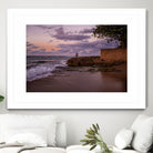 Puerto Rico Blue Hour by Reid Harrison on GIANT ART - fuchsia photo manipulation