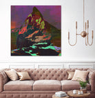 Coloria by Jamison Gish on GIANT ART - fuchsia digital painting