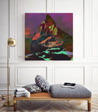 Coloria by Jamison Gish on GIANT ART - fuchsia digital painting