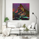 Coloria by Jamison Gish on GIANT ART - fuchsia digital painting