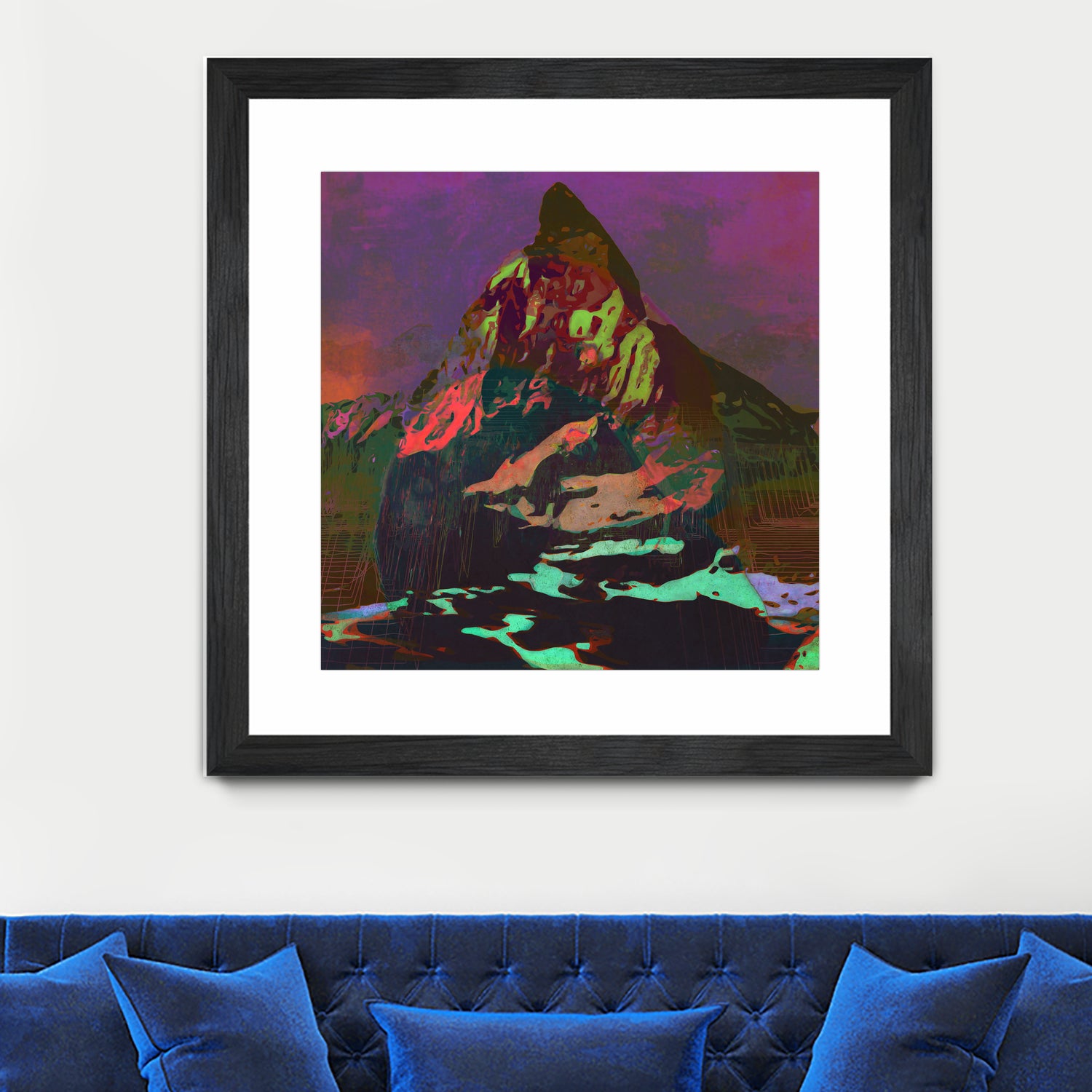 Coloria by Jamison Gish on GIANT ART - fuchsia digital painting