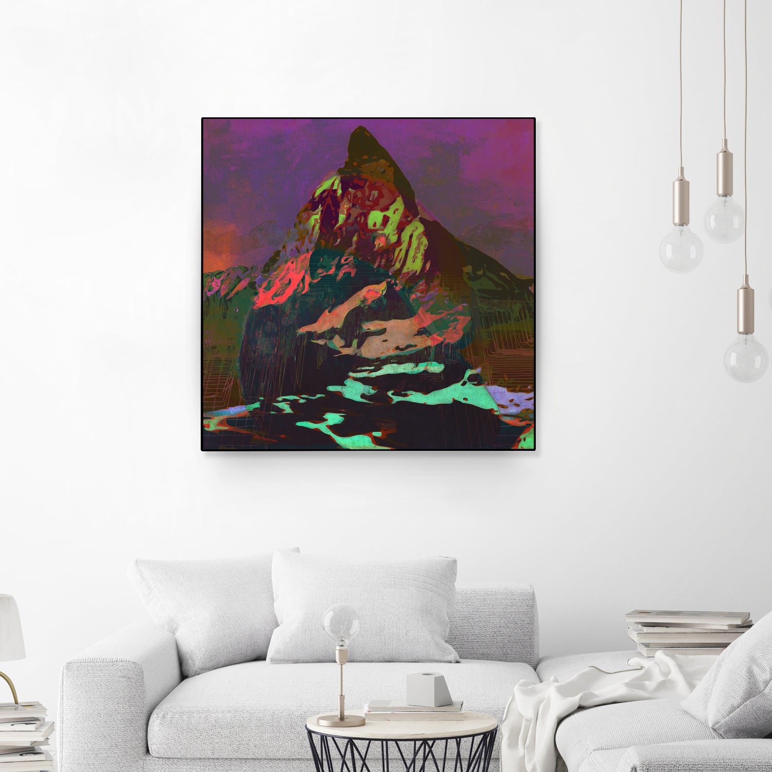 Coloria by Jamison Gish on GIANT ART - fuchsia digital painting