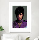 prince-head by Dan Avenell on GIANT ART - green digital painting