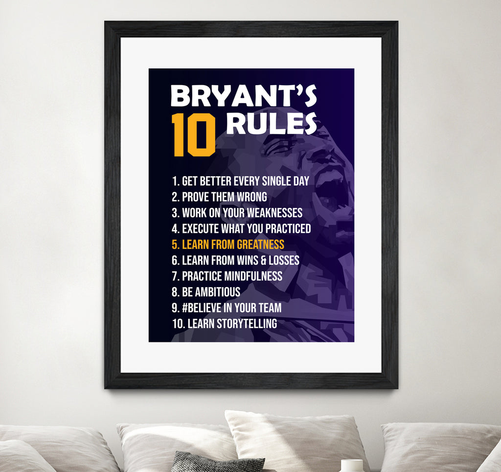 Kobe Bryant Basketball by Muamar Kadhafi on GIANT ART - black digital drawing