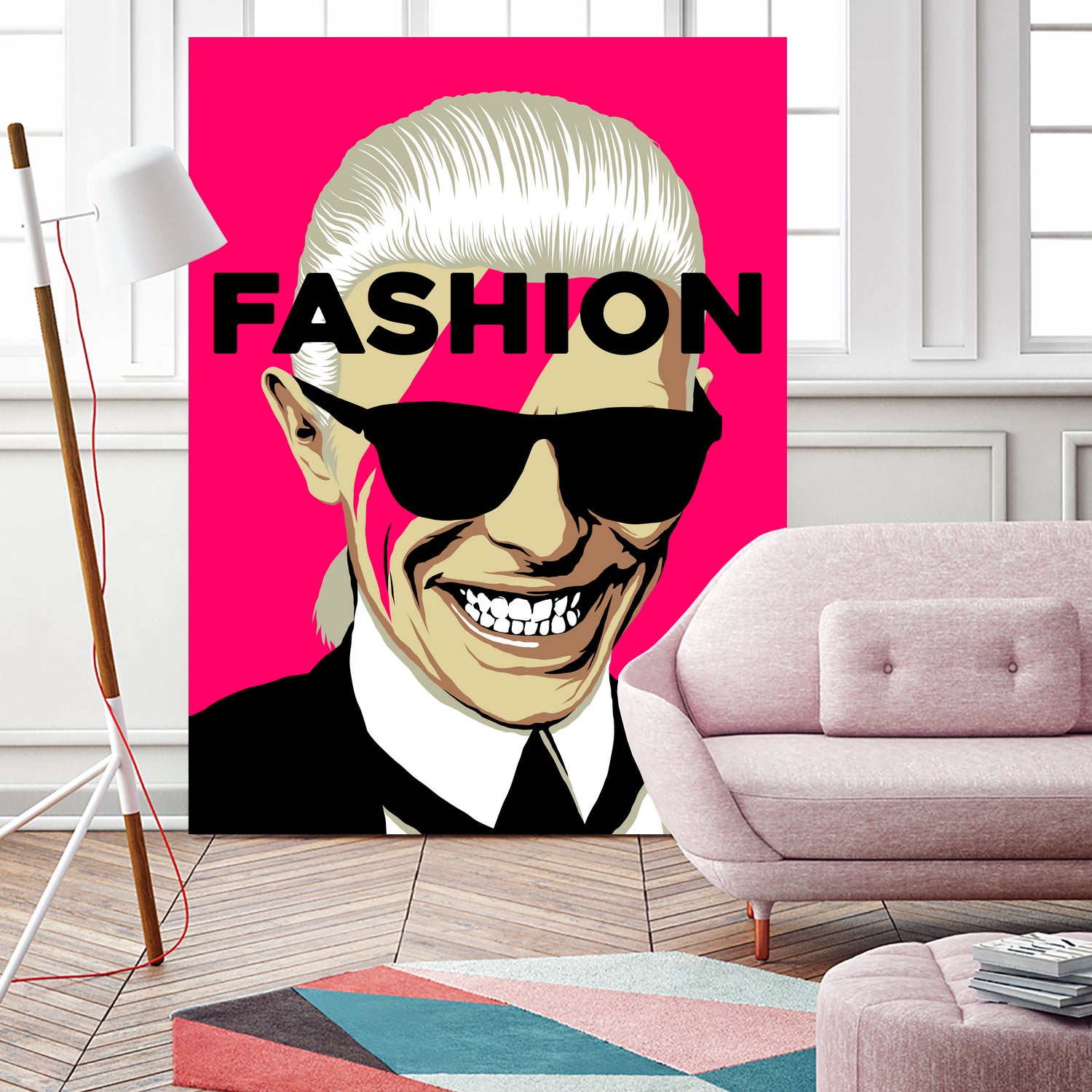 Fashion by Bily Mariano da Luz on GIANT ART - pink digital painting