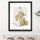 The Golden Gown by Jennifer Griffey on GIANT ART - yellow digital painting