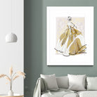 The Golden Gown by Jennifer Griffey on GIANT ART - yellow digital painting