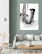 A Loner I by Pi Studio on GIANT ART - gray mixed media