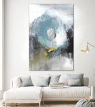 Aquamarine II by Pi Studio on GIANT ART - blue mixed media