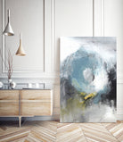 Aquamarine II by Pi Studio on GIANT ART - blue mixed media