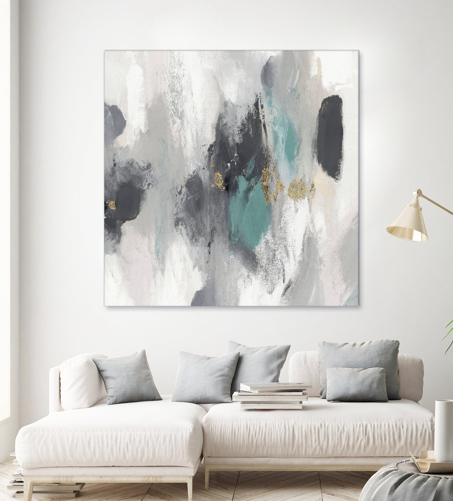 Gray Days I by Pi Studio on GIANT ART - gray mixed media