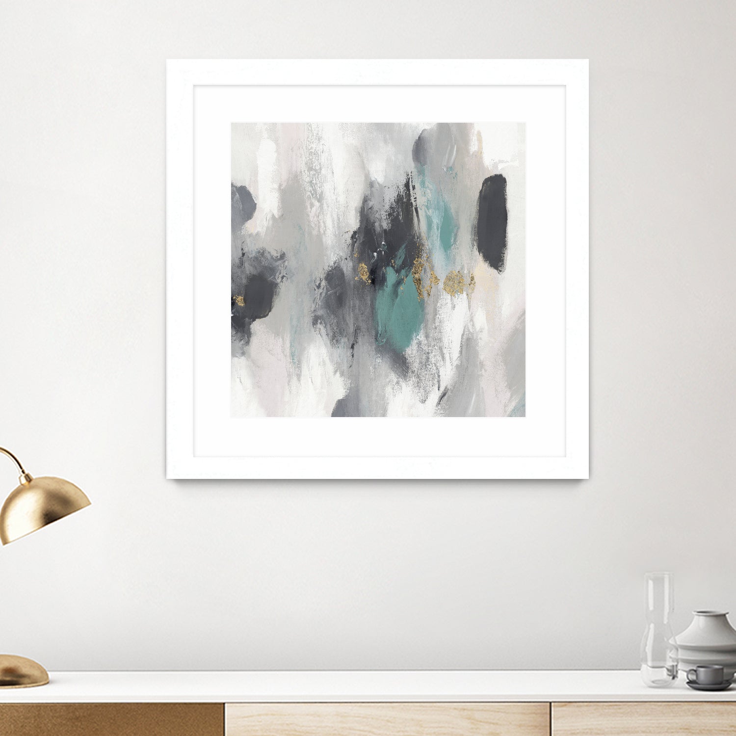 Gray Days I by Pi Studio on GIANT ART - gray mixed media