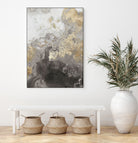 Ocean Splash II Grey Version by Pi Studio on GIANT ART - yellow mixed media